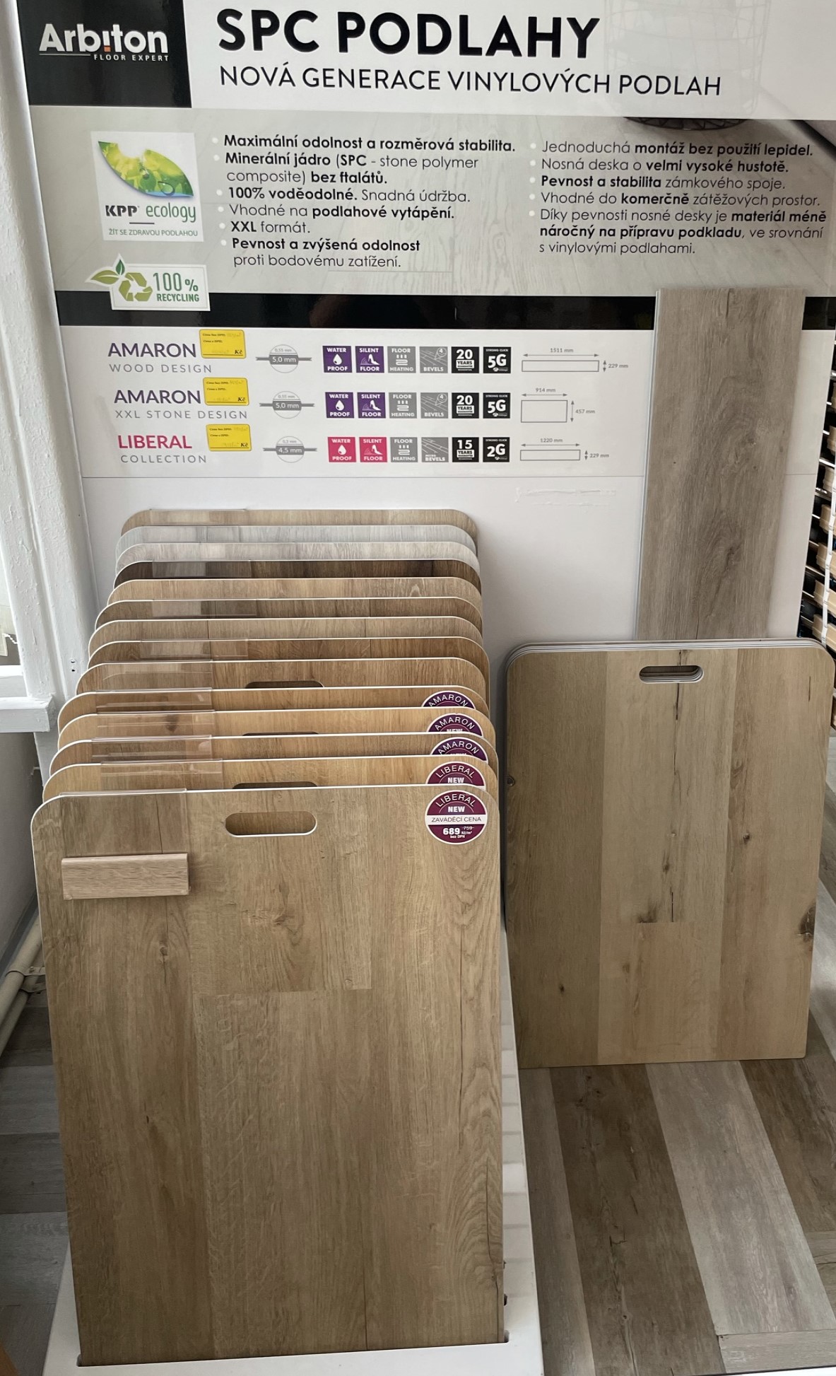 Arbiton SPC vinyl