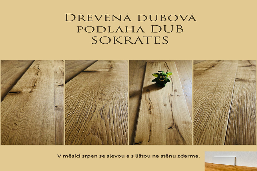 dřevěné podlahy KPP dub sokrates